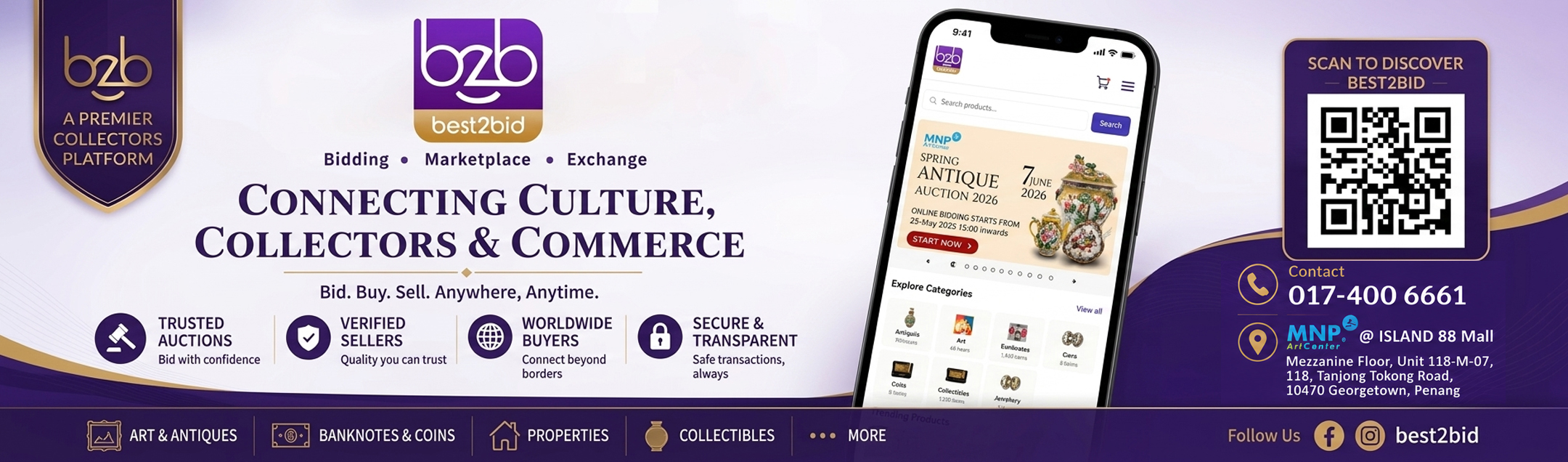 Best2Bid: Connecting Culture, Collectors and Commerce